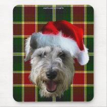 Terrier Dog MacLachlan Scottish Tartan Christmas Mousepads