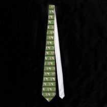 Terrier dog necktie ties