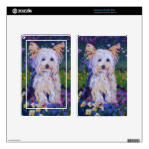 Terrier Painting Kindle Fire Skin
