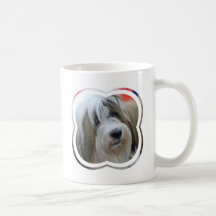 Terrier tibetano taza de café