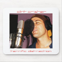 Terrific Distraction by Clint Crisher mousepads by clintcrisher Terrific Distraction by Clint Crisher mousepads
