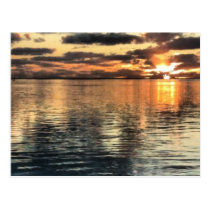 terrific ocean sunset postcards