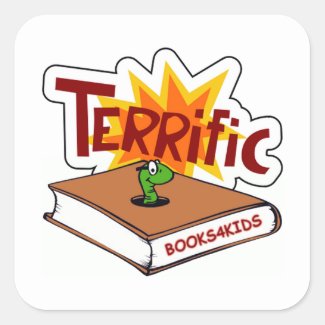 Terrific Star for Bookworms Sticker