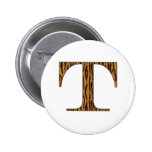 Terrific Tiger T Buttons