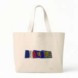 Territoire de Belfort, Franche-Comté & France flag bags