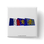 Territoire de Belfort, Franche-Comté &amp; France flag Pins