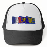 Territoire de Belfort, Franche-Comté & France flag hats