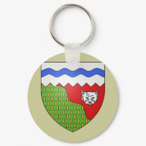 Territoires du Nord Ouest, Canada keychains