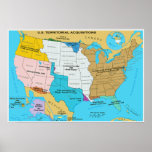 Territorial Acquisitions of the United States Posters