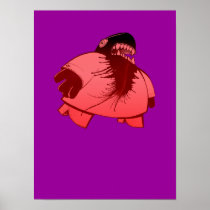 Terror At 200 Feet! Print