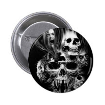 Terror de Halloween - Pins