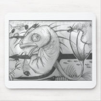 Terrorist Fish mousepad mousepads