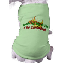 Terrorist Fruitcake pet clothing