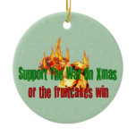 Terrorist Fruitcake ornaments