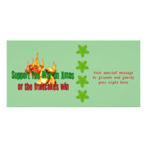 Terrorist Fruitcake Photo Greeting Card