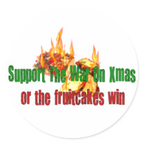 Terrorist Fruitcake stickers