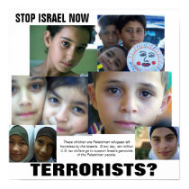 TERRORISTS? posters