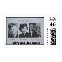 Terry and Joe Ennis postage
