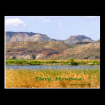Terry, Montana postcards