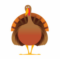 Terry Turkey photo sculptures