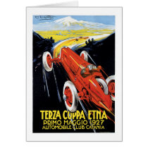 Terza Cuppa Etna 1927 Greeting Cards