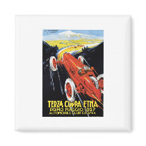 Terza Cuppa Etna 1927 Fridge Magnets