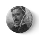 Tesla, The Lightning Man Pin