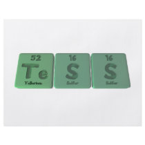 Tess as Tellurium Sulfur Sulfur Personalized Flyer