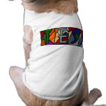 TESS ~ PERSONALIZED BGLETTERS ~ PET-WARE FOR DOGS! DOG TEE SHIRT