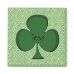 Tess Shamrock Magnet