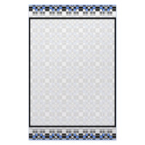 Tessellation 44 E Lg Any Color Stationary Custom Stationery