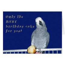 Test Cake Greeting Cards