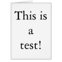 Test cards by _haydenshead Test cards
