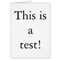 Test cards by _haydenshead Test cards