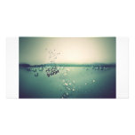 test design photo greeting card
