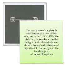 Test of Society Button
