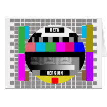 Test pattern cards