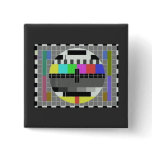 Test pattern novelty (BBC card G) Buttons