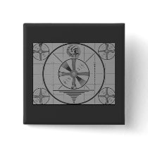 Test Pattern novelty (Indian head) buttons