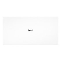 test picture card
