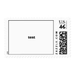 test postage