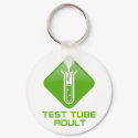 Test Tube Adult keychains by PlasmicSteve Test Tube Adult keychains