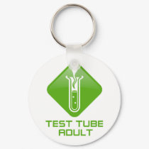 Test Tube Adult keychains by PlasmicSteve Test Tube Adult keychains