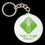 Test Tube Adult Keychains