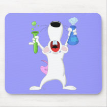 Test Tube Lab Rat Mousepad by anwarart Test Tube Lab Rat Mousepad