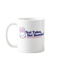 Test Tubes, Not Bunnies Mug