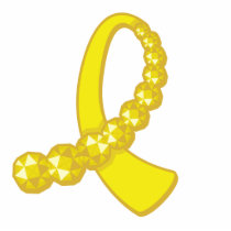 Testicular Cancer Awareness Ribbon Photo Sculpture photo sculptures by cancerapparel Testicular Cancer Awareness Ribbon Photo Sculpture photo sculptures
