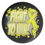 Testicular Cancer Fight To Win Dinner Plate