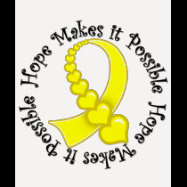 Testicular Cancer - Hope Makes It Possible t-shirts by cancerapparel Testicular Cancer - Hope Makes It Possible t-shirts