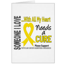 Testicular Cancer Needs A Cure 3 Greeting Card